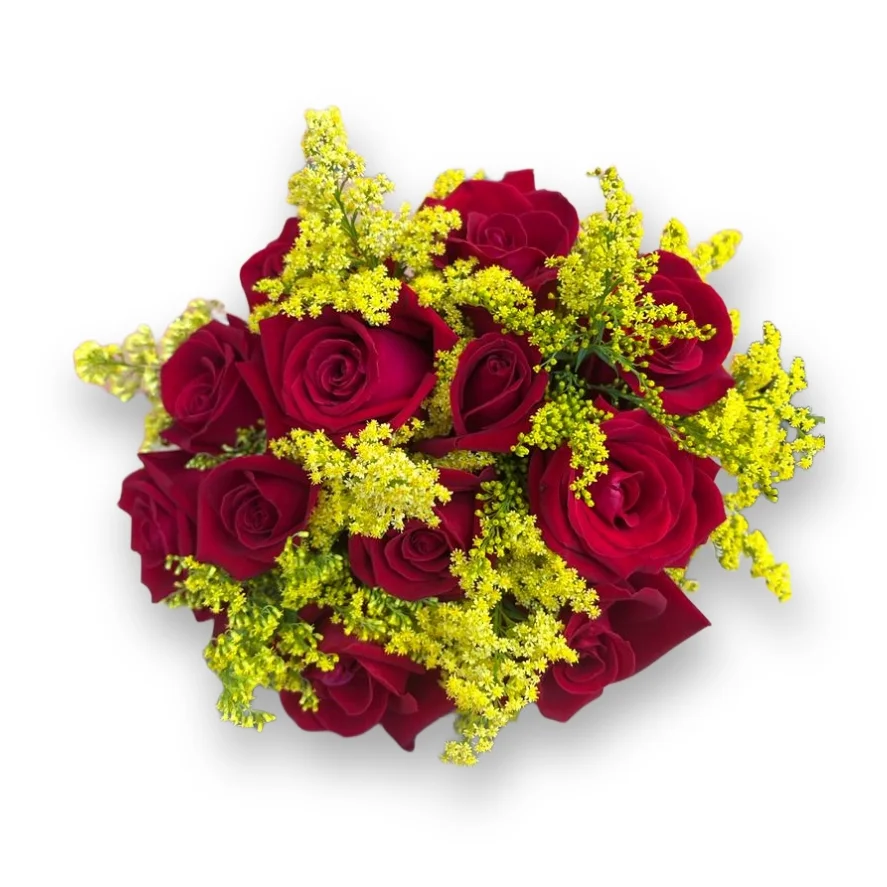 Buqu� com 12 Rosas e Tango