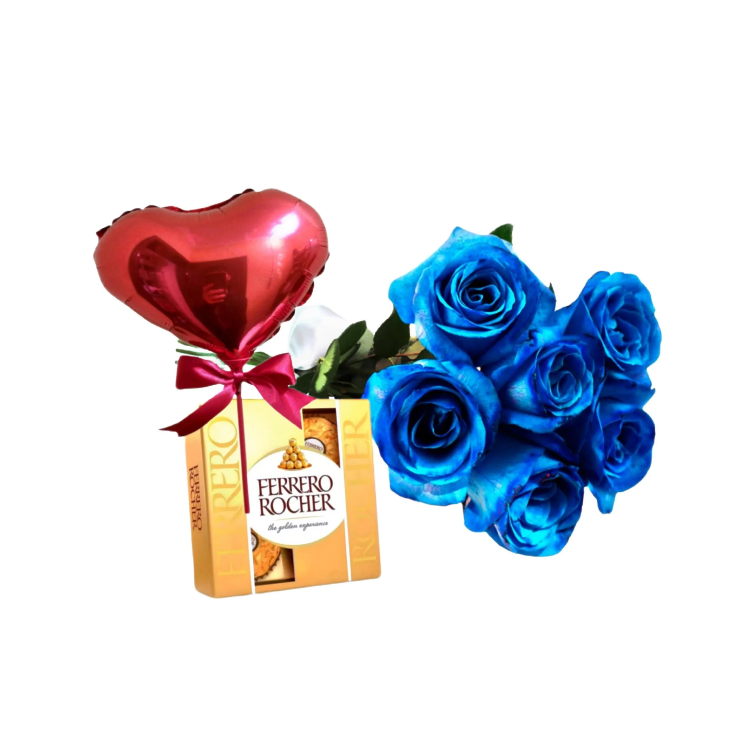 Um Belo Dia para Voc� com Rosas Azuis