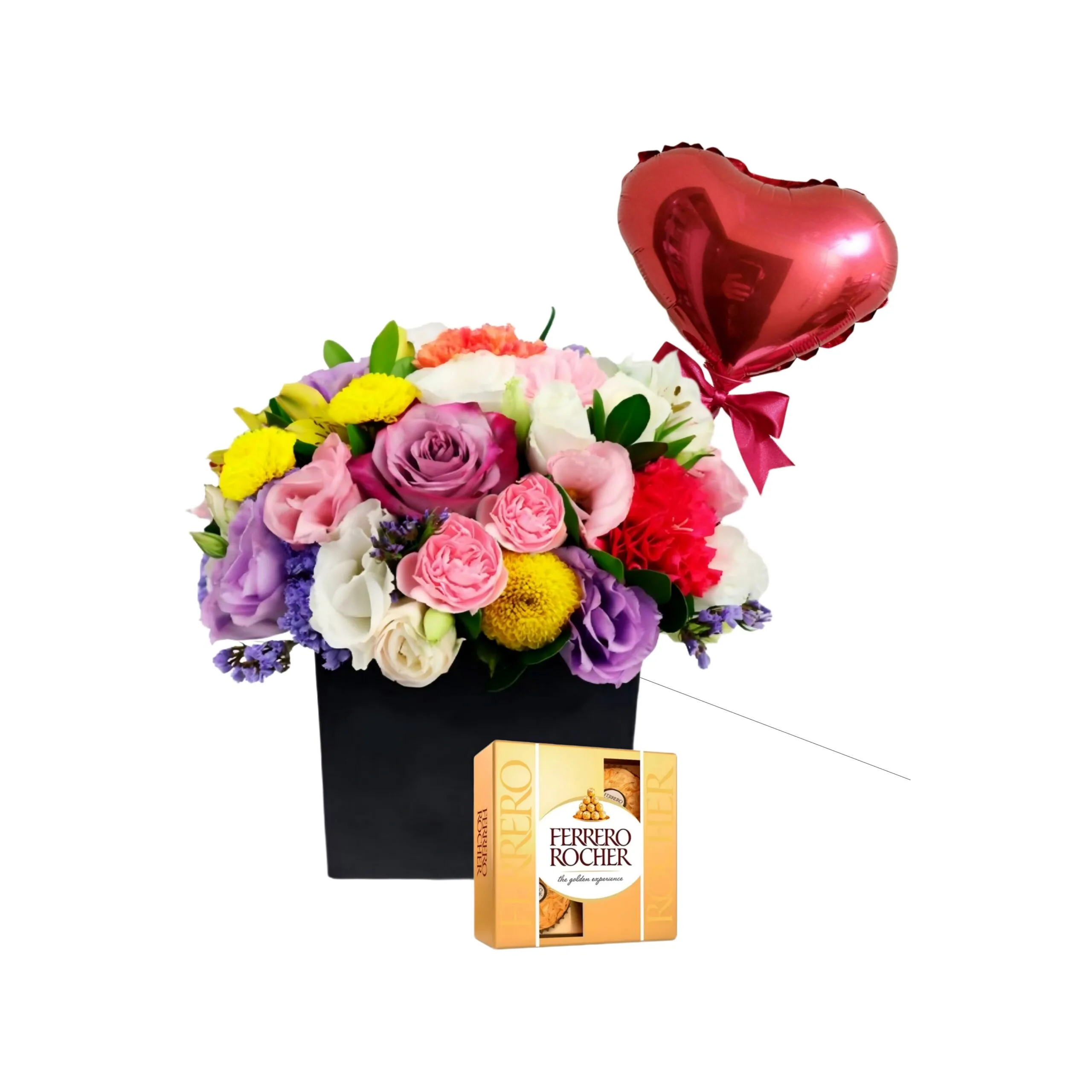 Experiencia de Ouro Com Flores e Bal�o