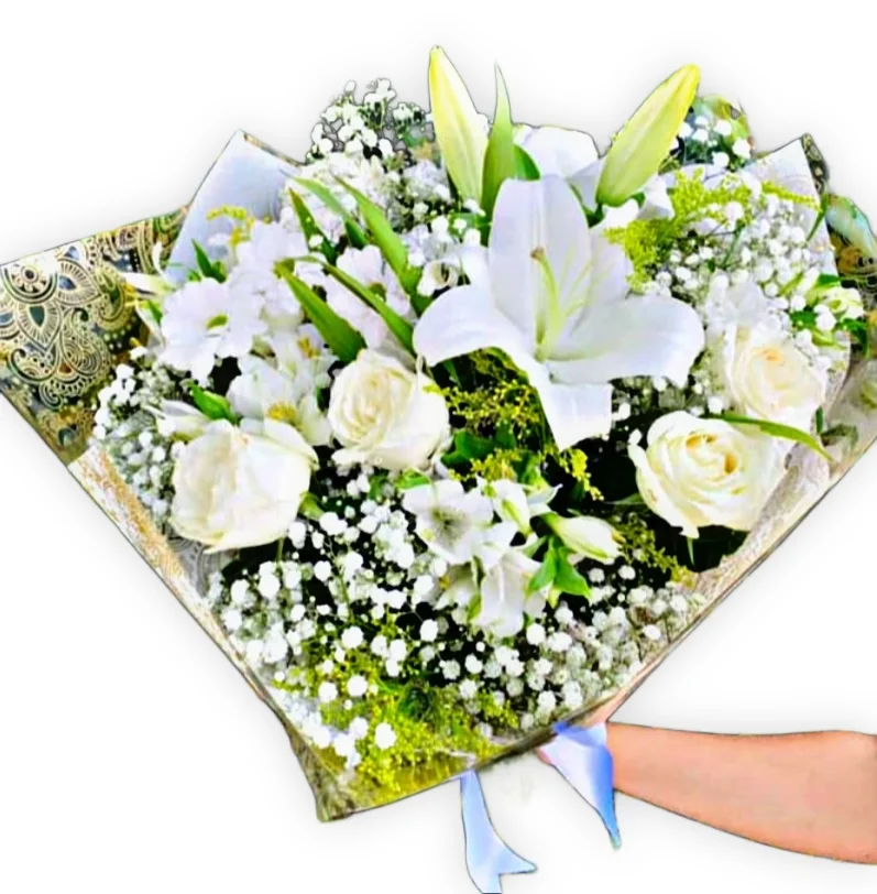 Buqu� de Flores Brancas