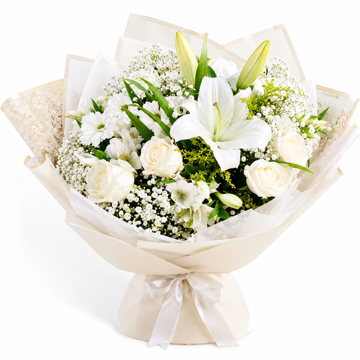 Buqu� de Flores Brancas