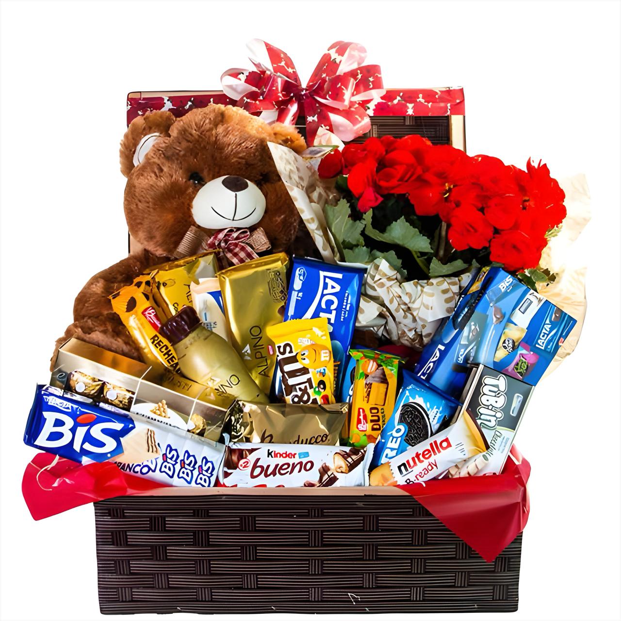 Ba� de Chocolate com Flores