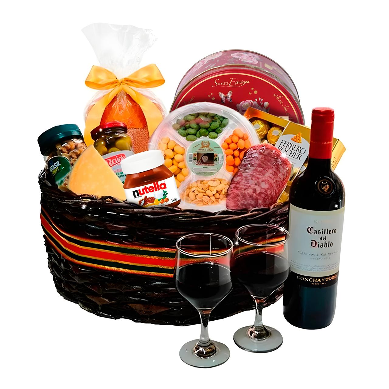 Cesta Gourmet para Presentear no Natal