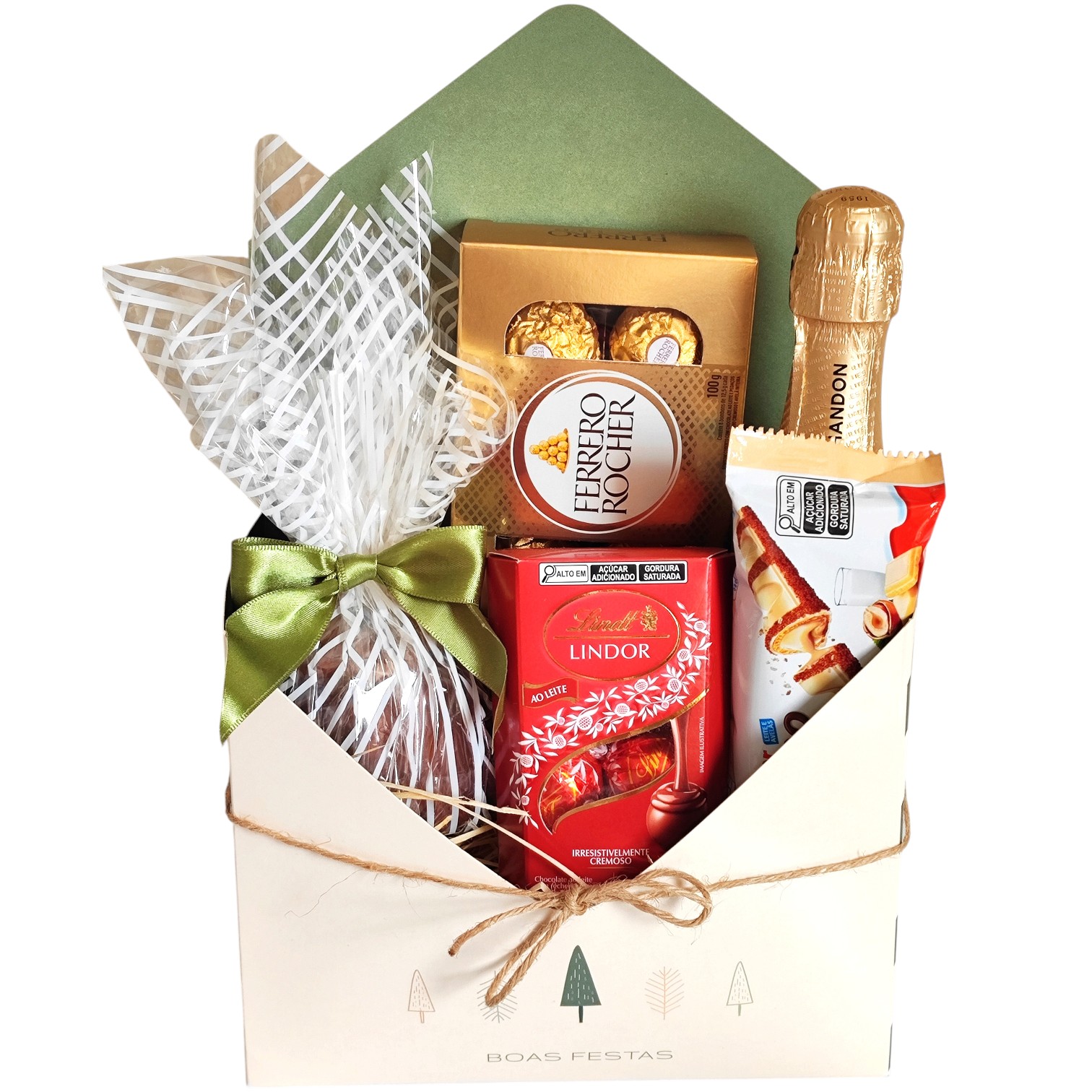 Mimo Natalino com Chandon, Chocolates e Panettone