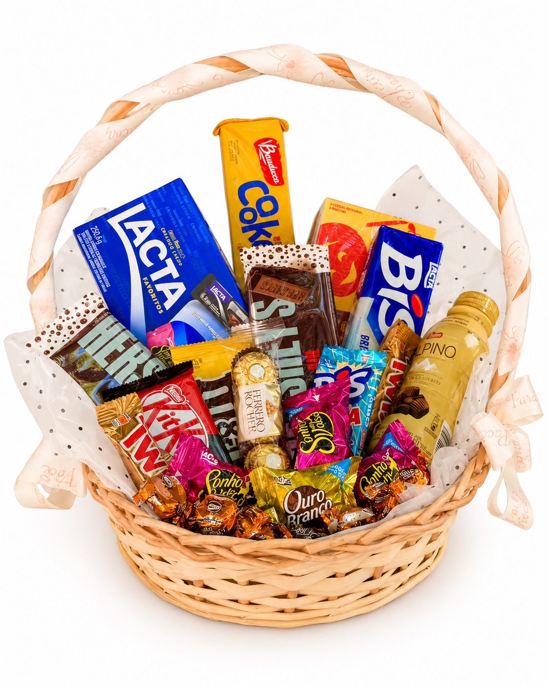 Cesta De Chocolate � Super Choc�latras